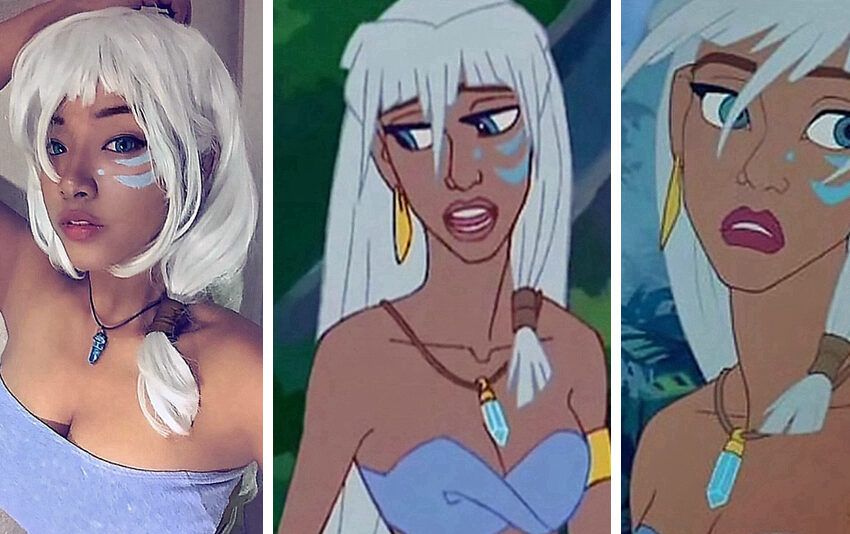  She Cosplays Cartoon and Movie Characters at Home